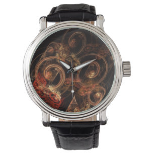 Het geluid van muziek Abstracte kunst Horloge