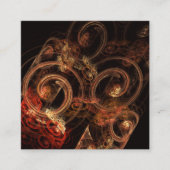 Het geluid van muziek Abstracte kunst Informatiekaartje (Voorkant)