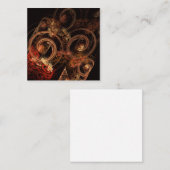 Het geluid van muziek Abstracte kunst Informatiekaartje (Voorkant / Achterkant)