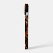 Het geluid van muziek Abstracte kunst iPhone 15 Case (Linkerkant)