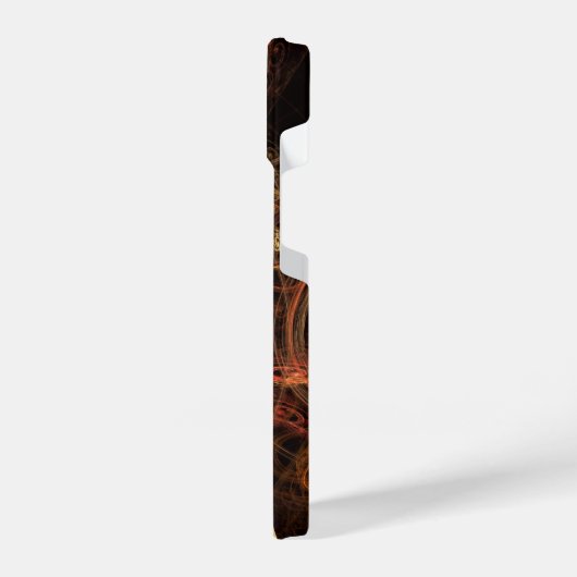 Het geluid van muziek Abstracte kunst iPhone Hoesje (Linkerkant)