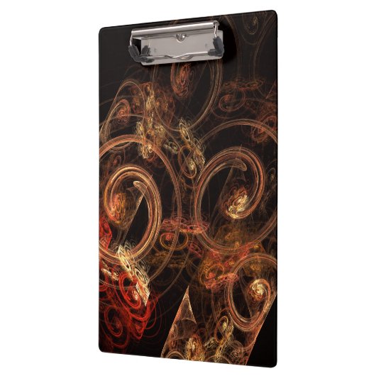 Het geluid van muziek Abstracte kunst Klembord (Links)