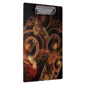 Het geluid van muziek Abstracte kunst Klembord (Rechts)