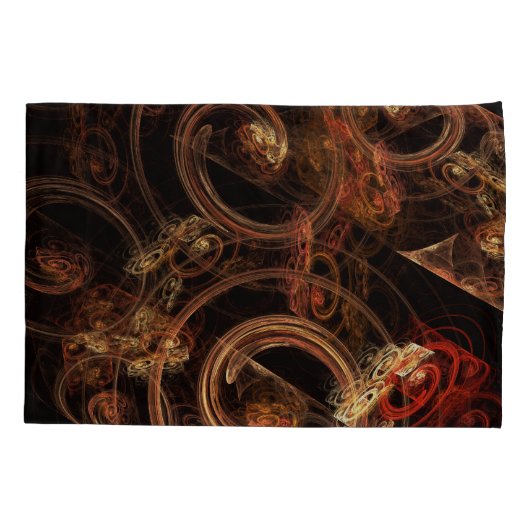 Het geluid van muziek Abstracte kunst Kussensloop (Achterkant)