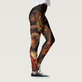 Het geluid van muziek Abstracte kunst Leggings (Rechts)