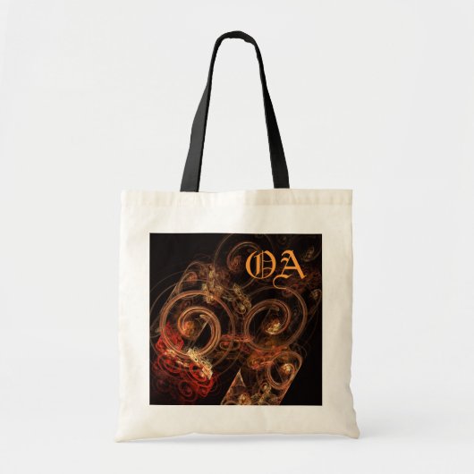 Het geluid van muziek Abstracte kunst Monogram tas (Voorkant)