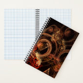 Het geluid van muziek Abstracte kunst Notitieboek (Binnen)
