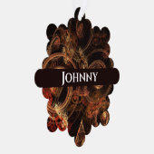 Het geluid van muziek Abstracte kunst Ornament Kaart (Rechts)