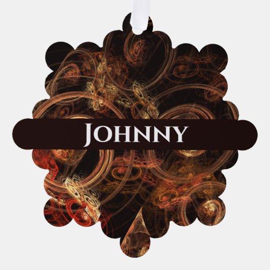 Het geluid van muziek Abstracte kunst Ornament Kaart (Voorkant)