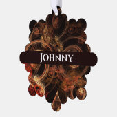 Het geluid van muziek Abstracte kunst Ornament Kaart (Links)