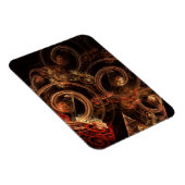 Het geluid van muziek Abstracte kunst Premium Magn Magneet (Rechterzijde)