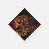 Het geluid van muziek Abstracte kunst Servet (Hoek)