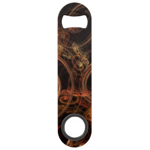 Het geluid van muziek Abstracte kunst Speed Flessenopener