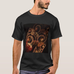Het geluid van muziek Abstracte kunst T-shirt