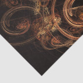 Het geluid van muziek Abstracte kunst Tissuepapier (Detail)