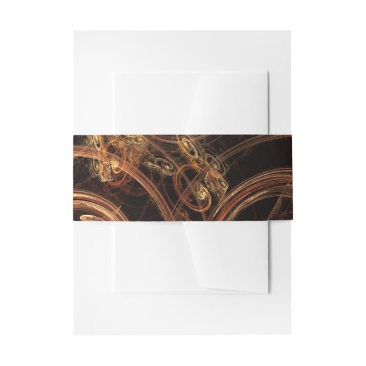 Het geluid van muziek Abstracte kunst Uitnodigingen Wikkel (Voorkant Voorbeeld)
