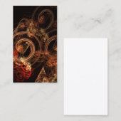 Het geluid van muziek Abstracte kunst Visitekaartj Visitekaartje (Voorkant / Achterkant)