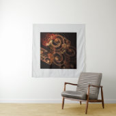 Het geluid van muziek Abstracte kunst Wandkleed (In Situ (horizontaal))