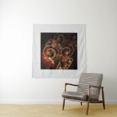 Het geluid van muziek Abstracte kunst Wandkleed (In situ)
