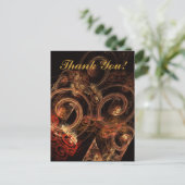 Het geluid van muziek Dank u Briefkaart (Staand voorkant)
