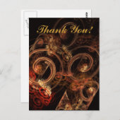 Het geluid van muziek Dank u Briefkaart (Voorkant / Achterkant)