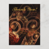Het geluid van muziek Dank u Briefkaart (Voorkant)