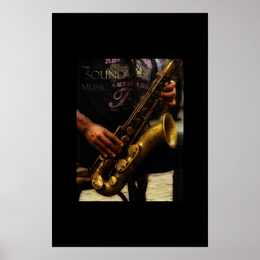 Het geluid van muziek poster (Voorkant)