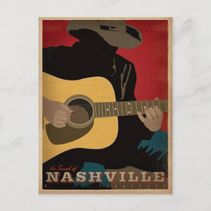 Het geluid van Nashville Briefkaart