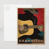 Het geluid van Nashville Briefkaart (Voorkant / Achterkant)