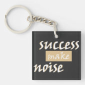 Het geluid van succes T-shirt Sleutelhanger (voorkant)