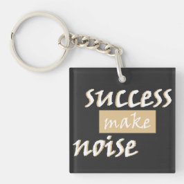 Het geluid van succes T-shirt Sleutelhanger