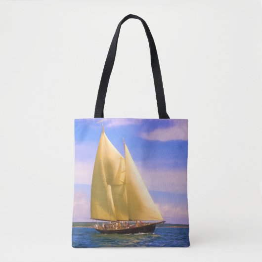 Het geluid weergeven tote bag (Voorkant)