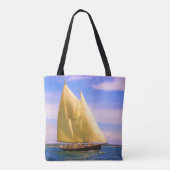 Het geluid weergeven tote bag (Achterkant)