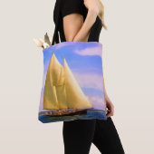 Het geluid weergeven tote bag (Dichtbij)