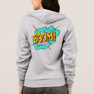 Het geluidseffect van een stripboek: Boom! actiebe Hoodie