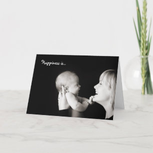 Het geluk is… verjaardagskaart kaart