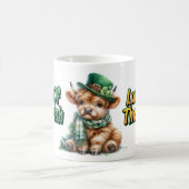 Het geluk van de Irish Highland Koe Koffiemok (Center)