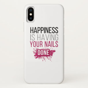 Het geluk van de klap laat je nagels doen. Case-Mate iPhone case