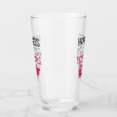 Het geluk van de klap laat je nagels doen. glas (Rechts)