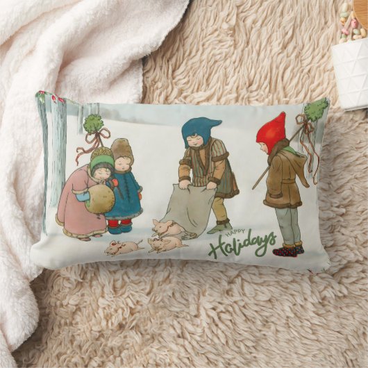 Het geluk van de winter,  kussen (Deken)