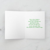 Het Geluk van O van de bloei Kaart (Binnen)