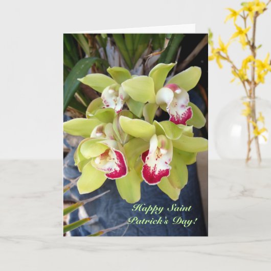 Het Geluk van O van de bloei Kaart (Gele Bloem)