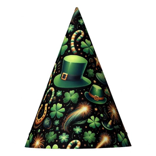 Het geluk van St. Patrick Feesthoedjes (Voorkant)