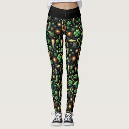 Het geluk van St. Patrick Leggings
