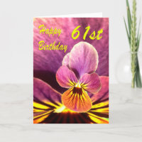 Het gelukkige 61ste Viooltje van de Bloem van de