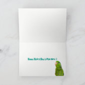 Het gelukkige Art. van het Wenskaart van de Kaart (Binnen)