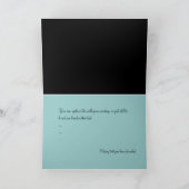 Het gelukkige Blauw van het Spookhuis van de Kat Kaart (Binnen)