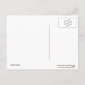 Het gelukkige Briefkaart van de Aardeekhoorn van (Achterkant)