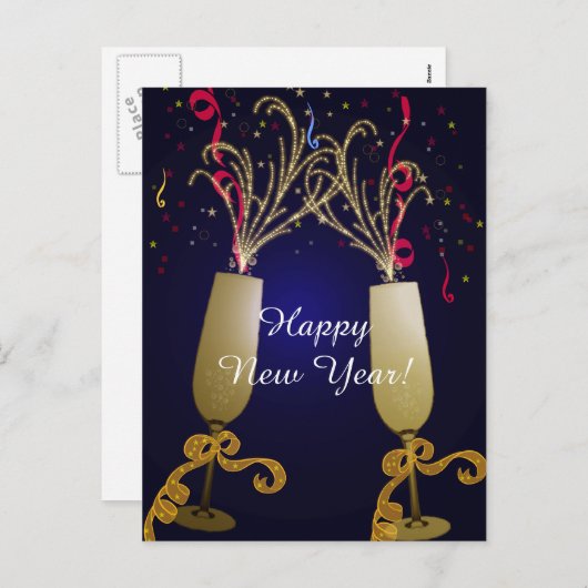 Het gelukkige Briefkaart van de Groet van het (Voorkant / Achterkant)