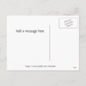 Het gelukkige Briefkaart van de Groet van het (Achterkant)